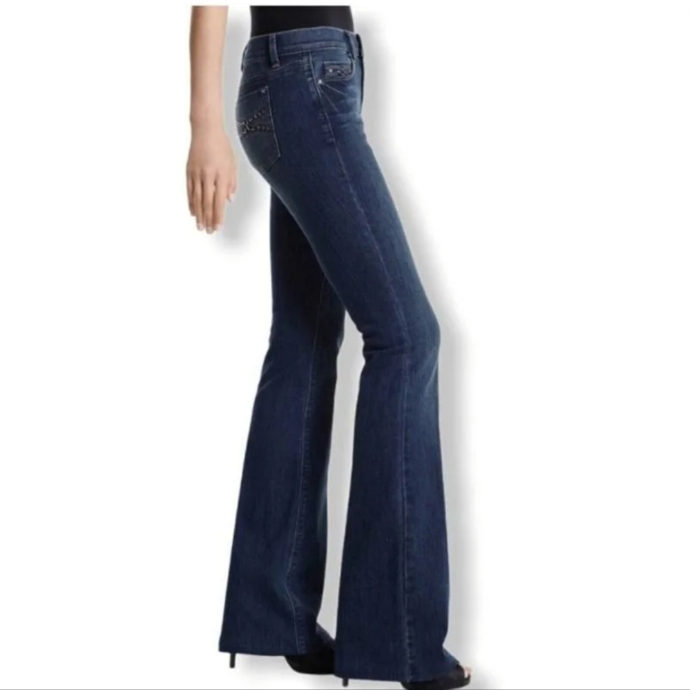 White House Black Market Women's Plus Size Flare Leg Jeans